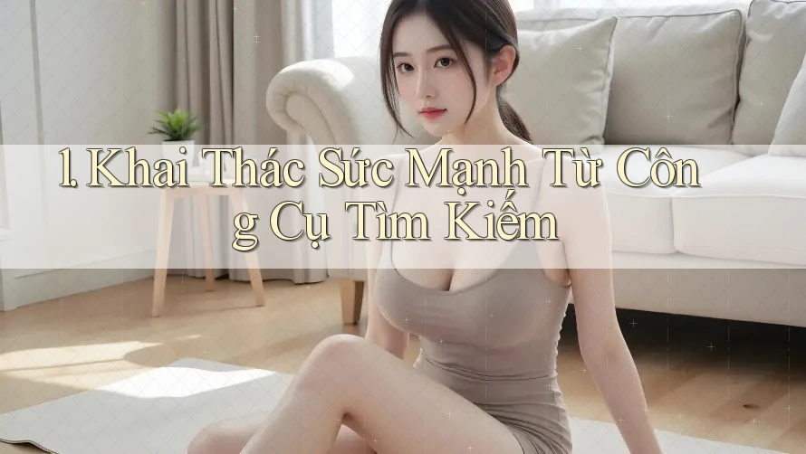 1. Khai Thác Sức Mạnh Từ Công Cụ Tìm Kiếm