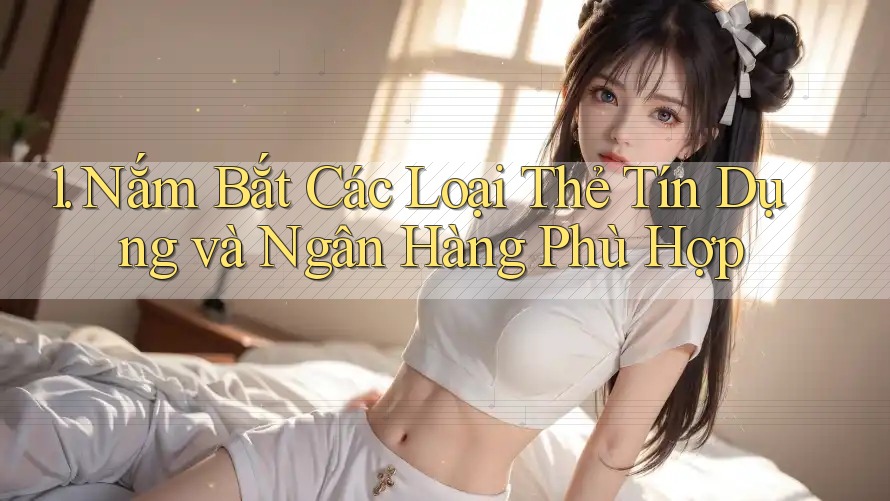 1. Nắm Bắt Các Loại Thẻ Tín Dụng và Ngân Hàng Phù Hợp