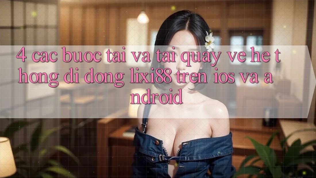 4. Các bước Tải Và Tải quay về Hệ thống di động Lixi88 Trên iOS và Android