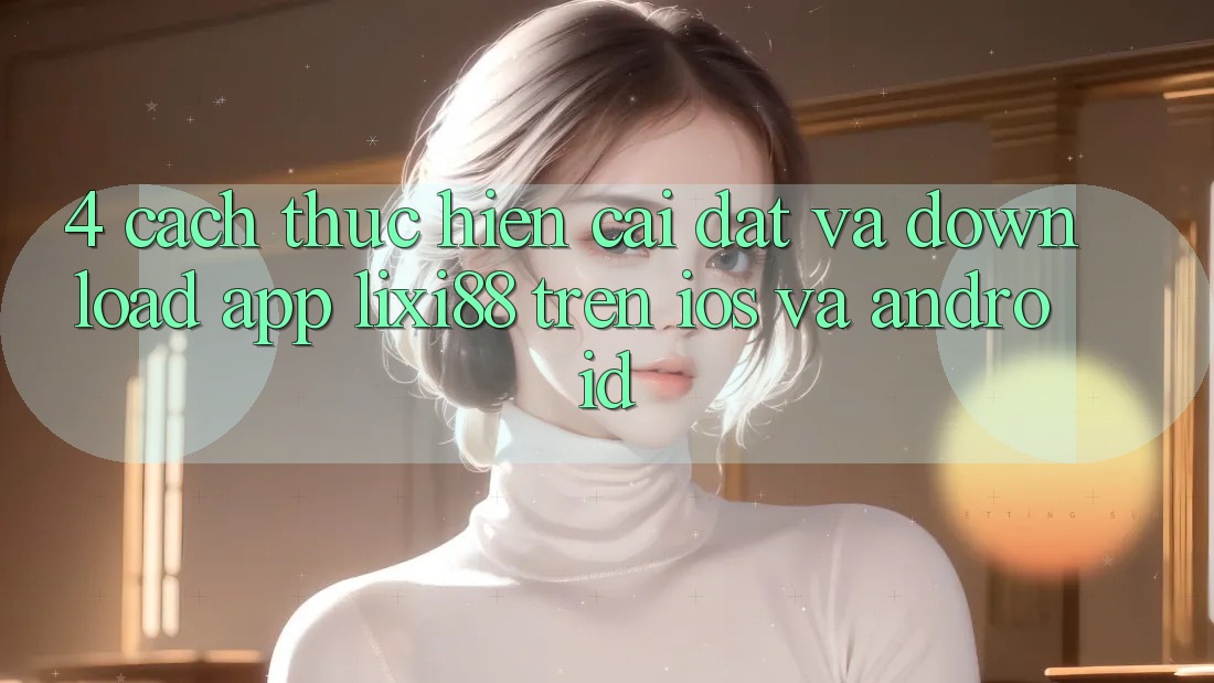 4. Cách thực hiện Cài đặt Và Download App Lixi88 Trên iOS và Android