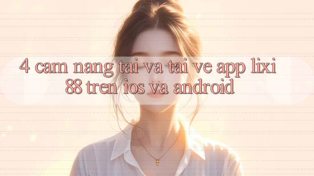 4. Cẩm nang Tải Và Tải về App Lixi88 Trên iOS và Android