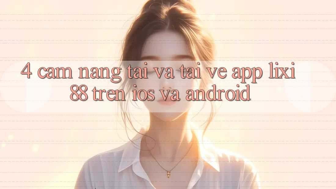 4. Cẩm nang Tải Và Tải về App Lixi88 Trên iOS và Android