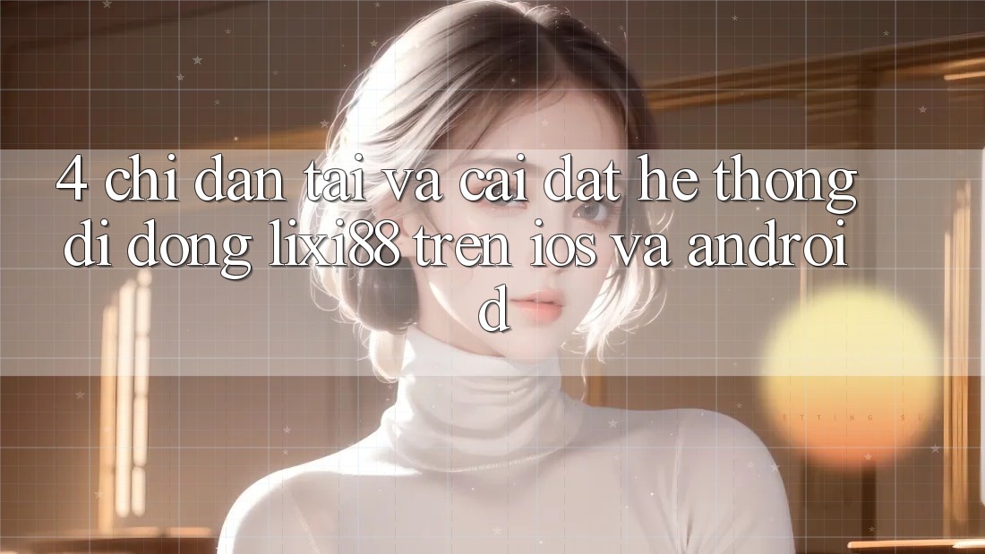 4. Chỉ dẫn Tải Và Cài Đặt Hệ thống di động Lixi88 Trên iOS và Android