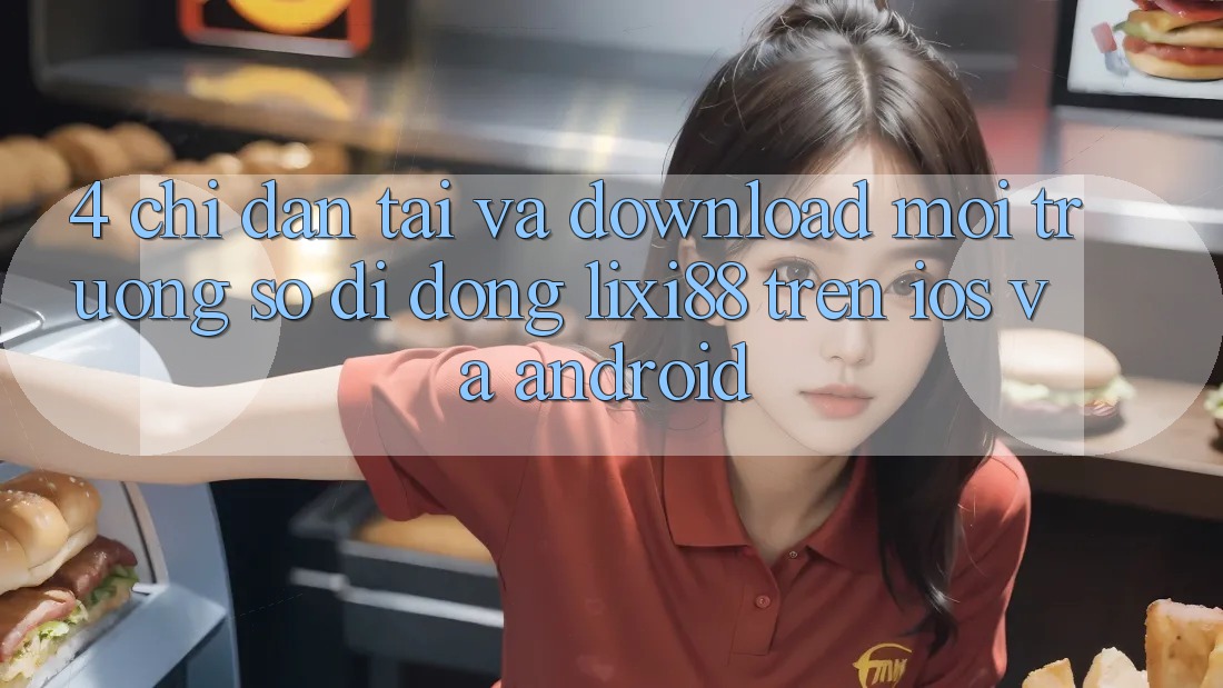 4. Chỉ dẫn Tải Và Download Môi trường số di động Lixi88 Trên iOS và Android