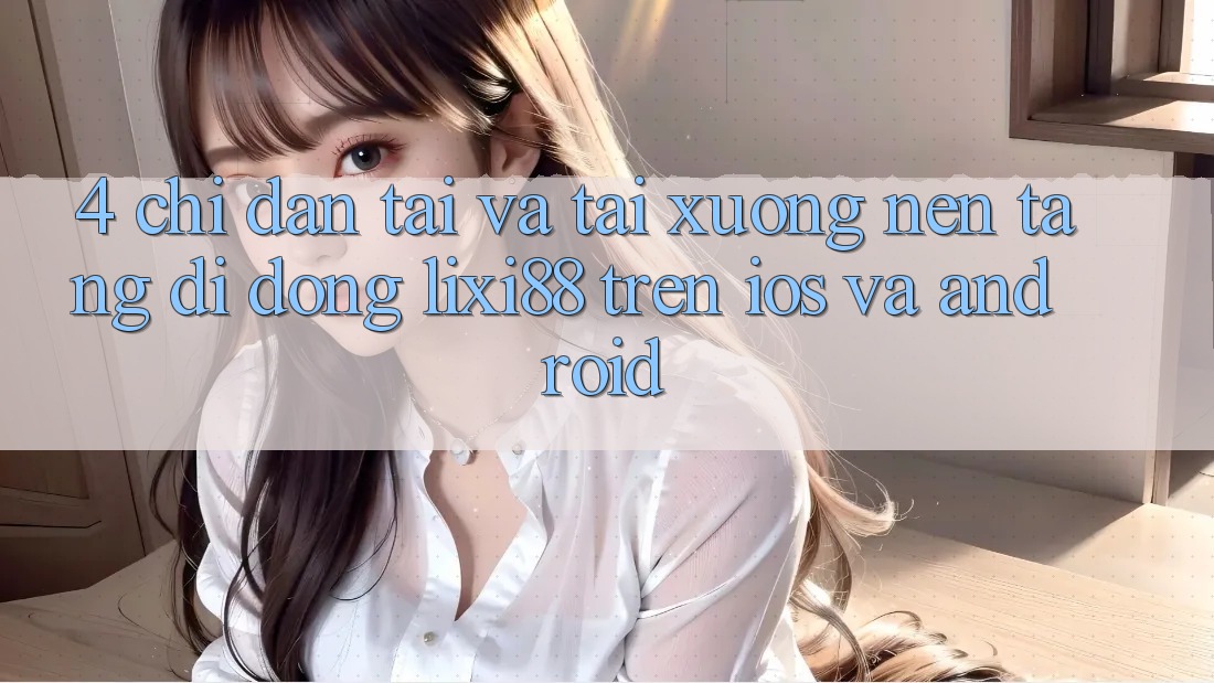 4. Chỉ dẫn Tải Và Tải xuống Nền tảng di động Lixi88 Trên iOS và Android