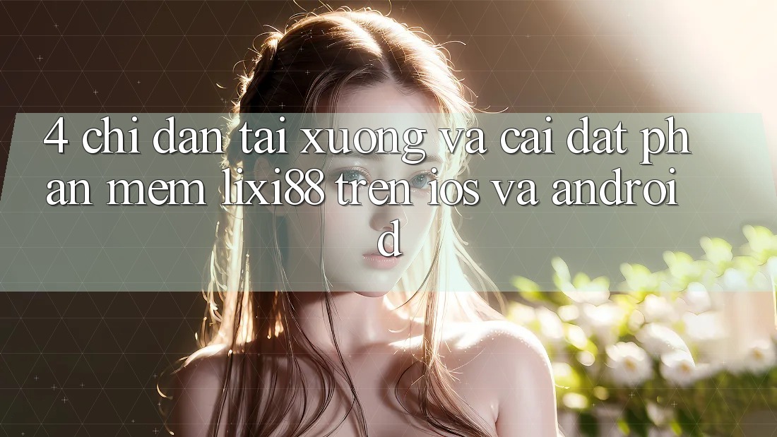 4. Chỉ dẫn Tải xuống Và Cài Đặt Phần mềm Lixi88 Trên iOS và Android