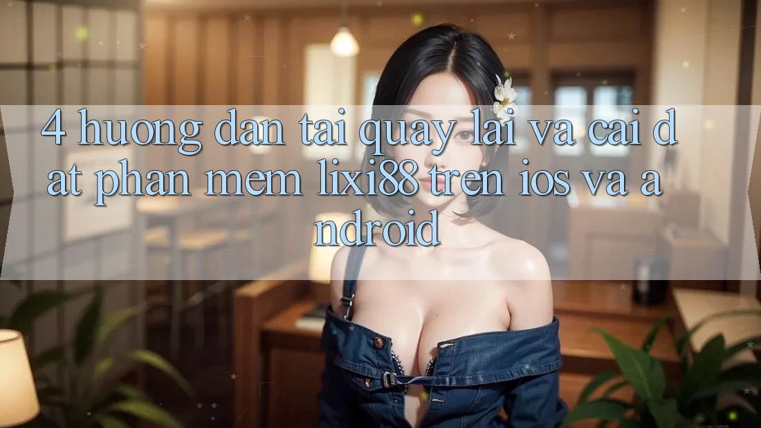 4. Hướng Dẫn Tải quay lại Và Cài Đặt Phần mềm Lixi88 Trên iOS và Android