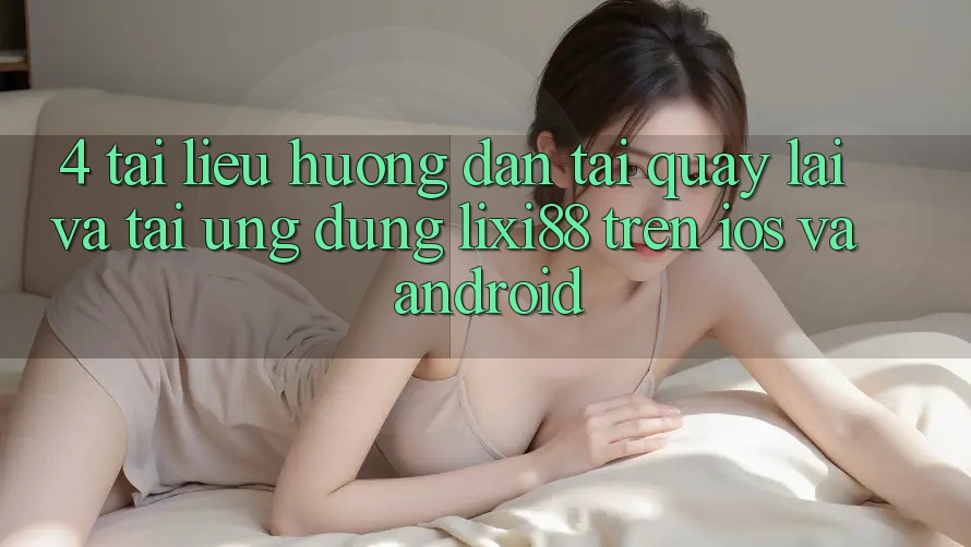 4. Tài liệu hướng dẫn Tải quay lại Và Tải Ứng Dụng Lixi88 Trên iOS và Android