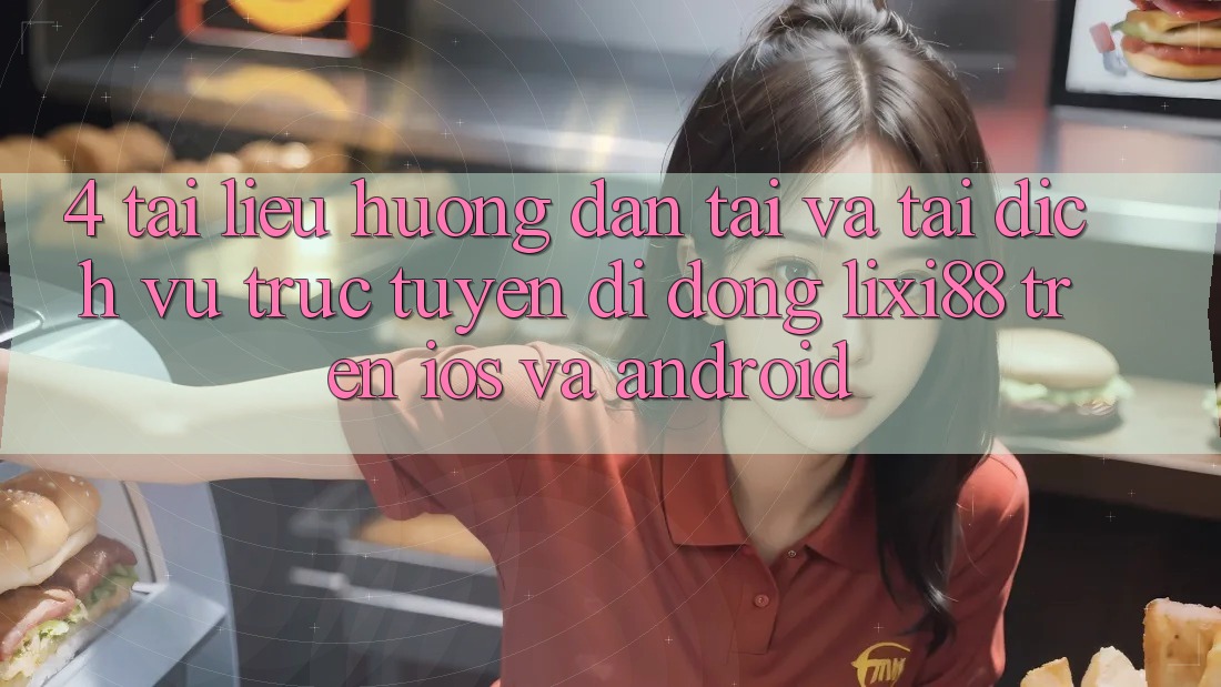 4. Tài liệu hướng dẫn Tải Và Tải Dịch vụ trực tuyến di động Lixi88 Trên iOS và Android