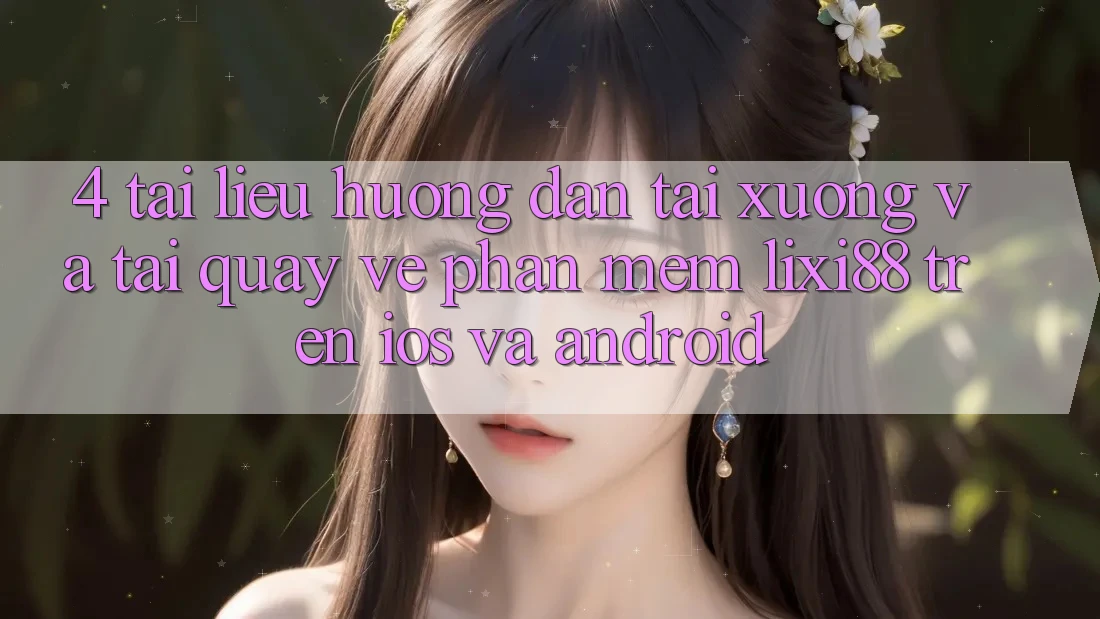 4. Tài liệu hướng dẫn Tải xuống Và Tải quay về Phần mềm Lixi88 Trên iOS và Android