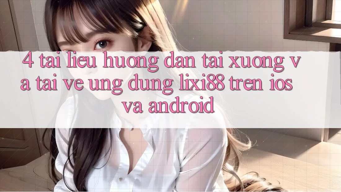 4. Tài liệu hướng dẫn Tải xuống Và Tải về Ứng Dụng Lixi88 Trên iOS và Android