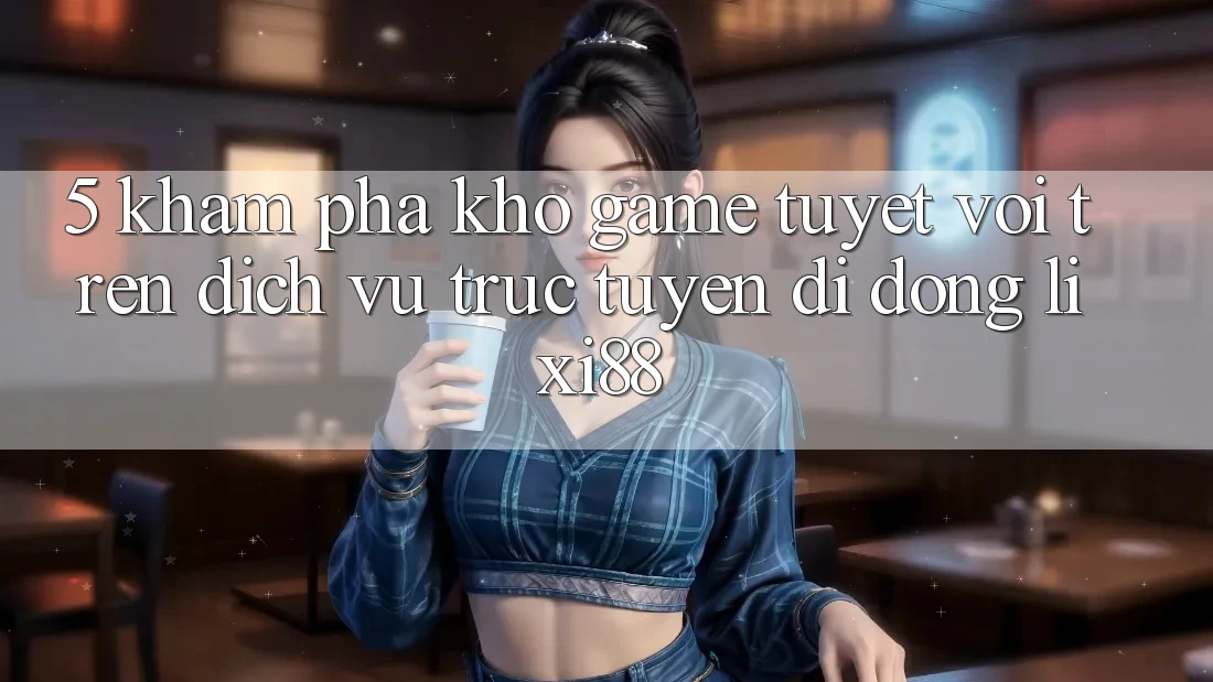 5. Khám Phá Kho Game Tuyệt vời Trên Dịch vụ trực tuyến di động Lixi88