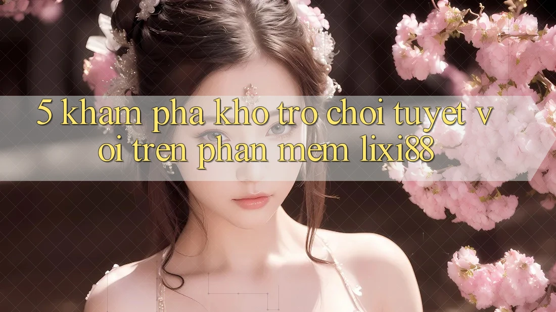 5. Khám Phá Kho Trò chơi Tuyệt vời Trên Phần mềm Lixi88