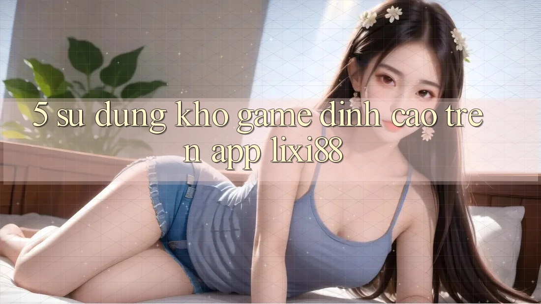 5. Sử dụng Kho Game Đỉnh Cao Trên App Lixi88