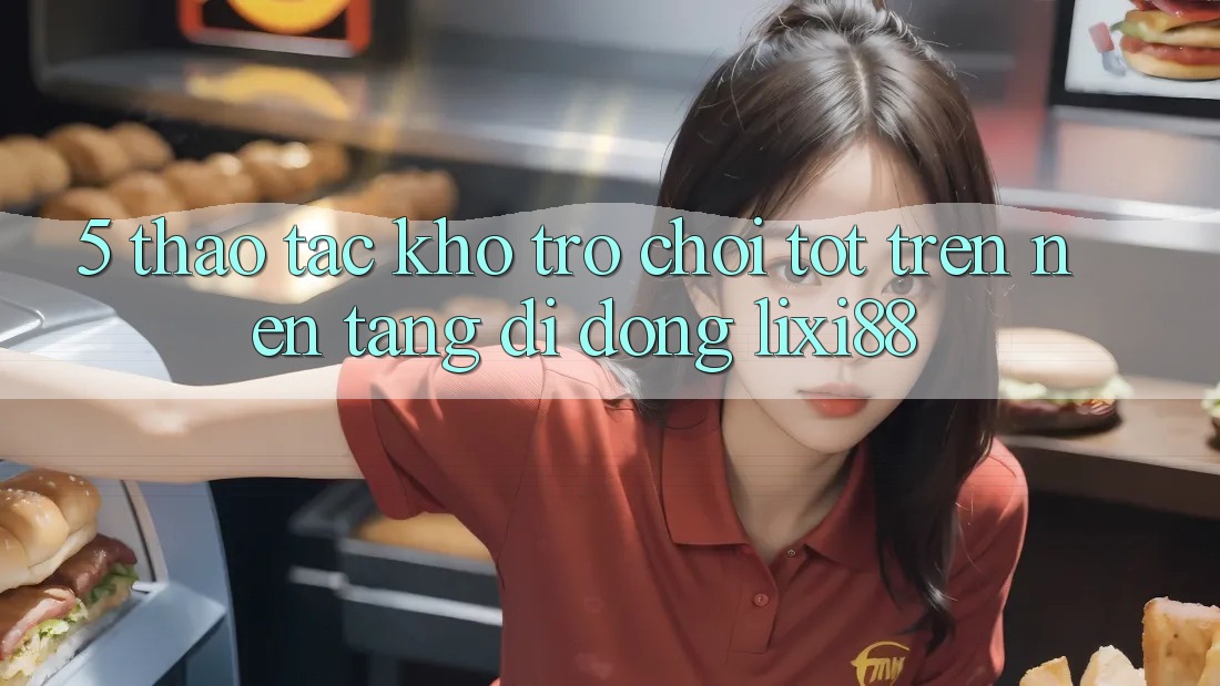 5. Thao tác Kho Trò chơi Tốt Trên Nền tảng di động Lixi88