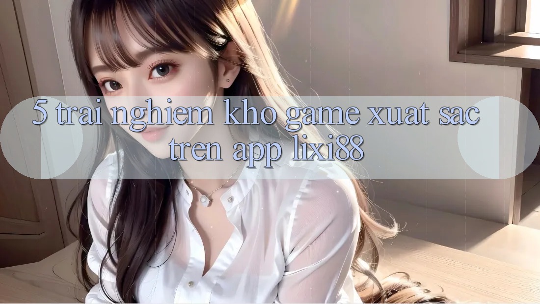 5. Trải nghiệm Kho Game Xuất sắc Trên App Lixi88