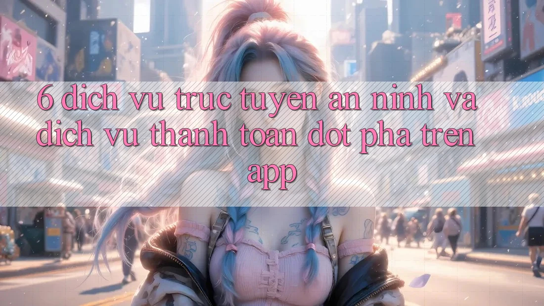 6. Dịch vụ trực tuyến An ninh Và Dịch Vụ Thanh Toán Đột Phá Trên App
