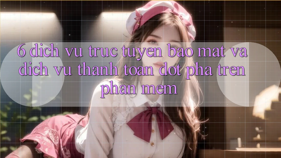 6. Dịch vụ trực tuyến Bảo Mật Và Dịch Vụ Thanh toán Đột Phá Trên Phần mềm
