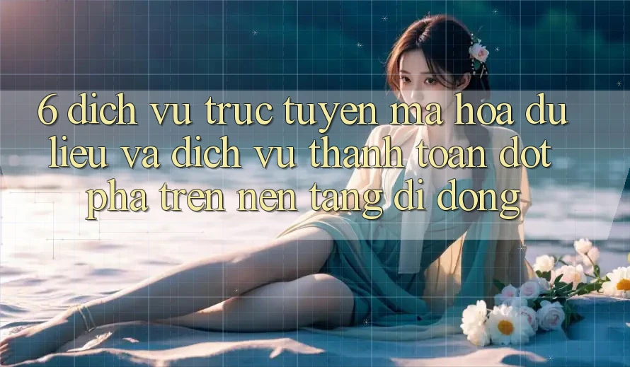 6. Dịch vụ trực tuyến Mã hóa dữ liệu Và Dịch Vụ Thanh Toán Đột Phá Trên Nền tảng di động