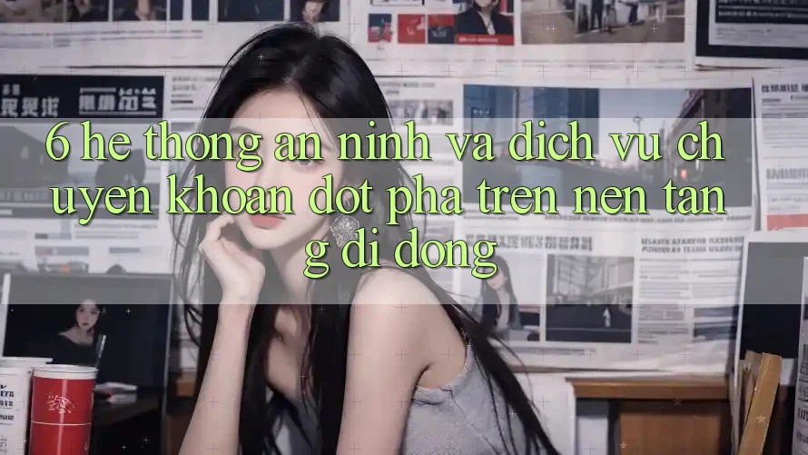 6. Hệ Thống An ninh Và Dịch Vụ Chuyển khoản Đột Phá Trên Nền tảng di động