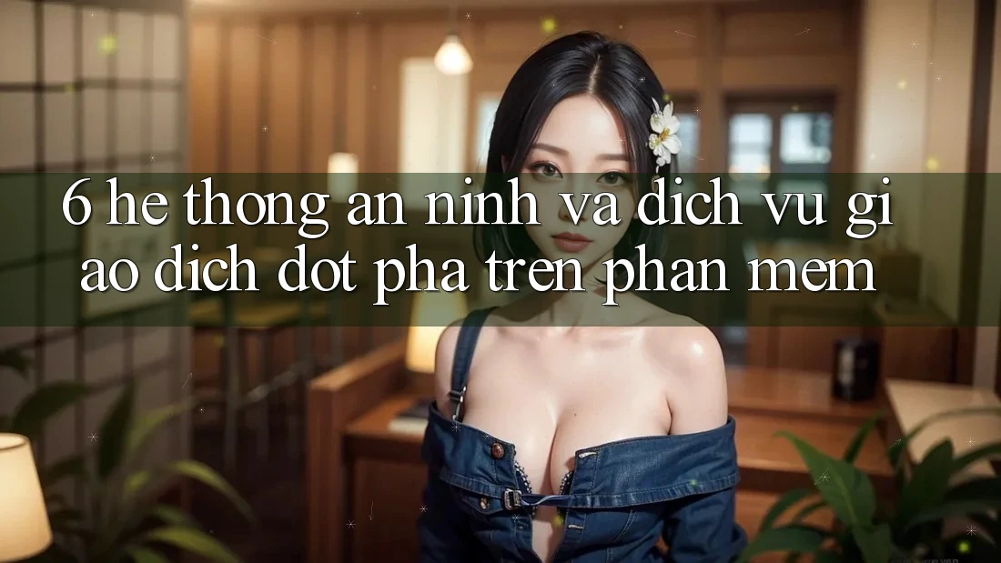 6. Hệ thống An ninh Và Dịch Vụ Giao dịch Đột Phá Trên Phần mềm