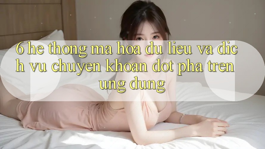 6. Hệ Thống Mã hóa dữ liệu Và Dịch Vụ Chuyển khoản Đột Phá Trên Ứng dụng