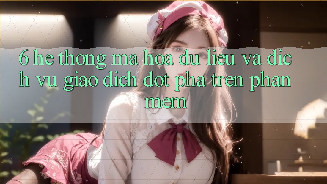 6. Hệ Thống Mã hóa dữ liệu Và Dịch Vụ Giao dịch Đột Phá Trên Phần mềm