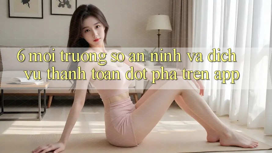 6. Môi trường số An ninh Và Dịch Vụ Thanh Toán Đột Phá Trên App