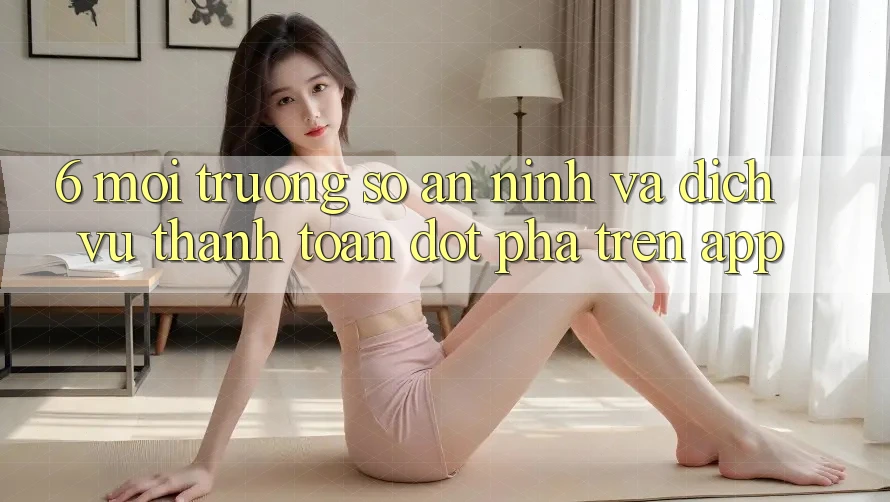 6. Môi trường số An ninh Và Dịch Vụ Thanh Toán Đột Phá Trên App