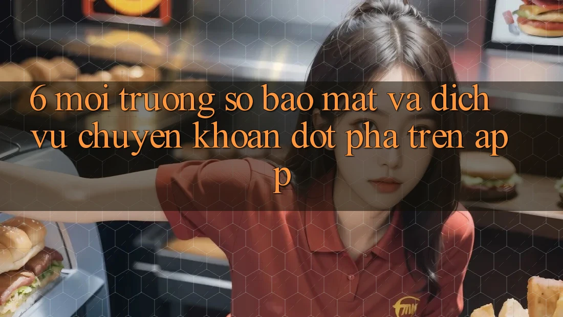 6. Môi trường số Bảo Mật Và Dịch Vụ Chuyển khoản Đột Phá Trên App