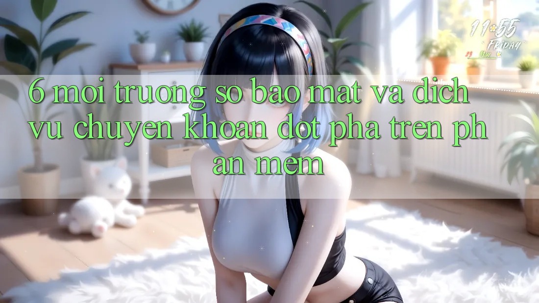 6. Môi trường số Bảo Mật Và Dịch Vụ Chuyển khoản Đột Phá Trên Phần mềm