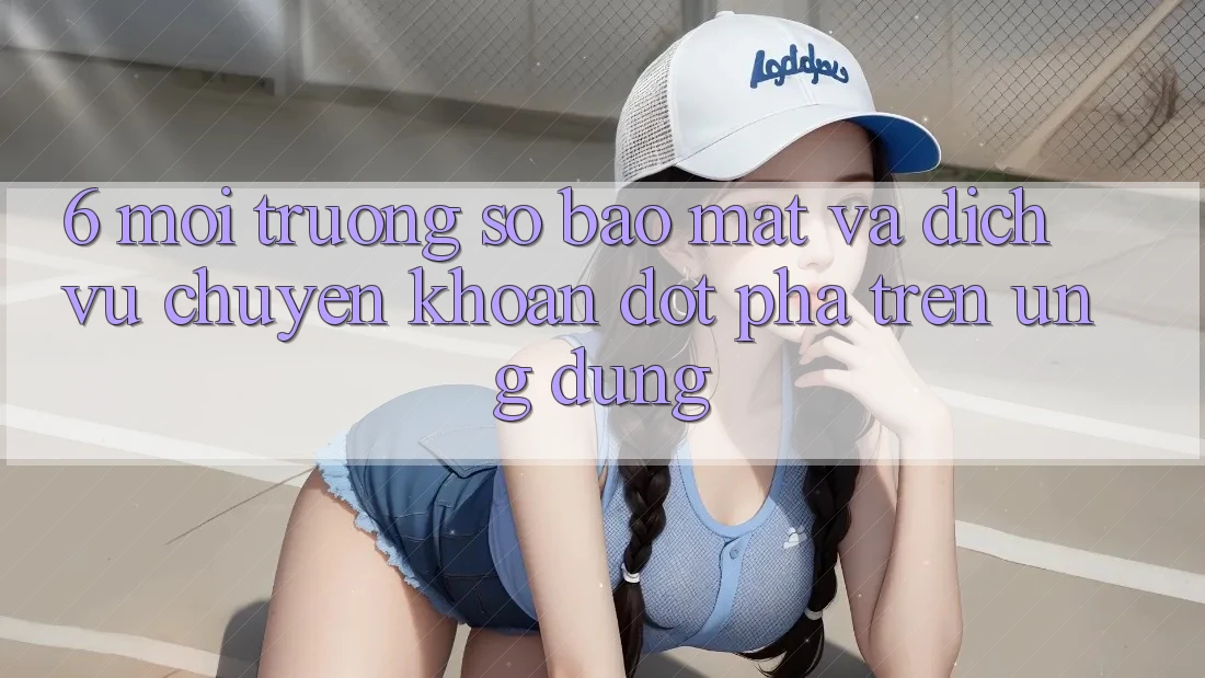 6. Môi trường số Bảo Mật Và Dịch Vụ Chuyển khoản Đột Phá Trên Ứng dụng