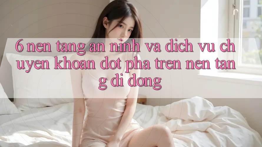 6. Nền tảng An ninh Và Dịch Vụ Chuyển khoản Đột Phá Trên Nền tảng di động