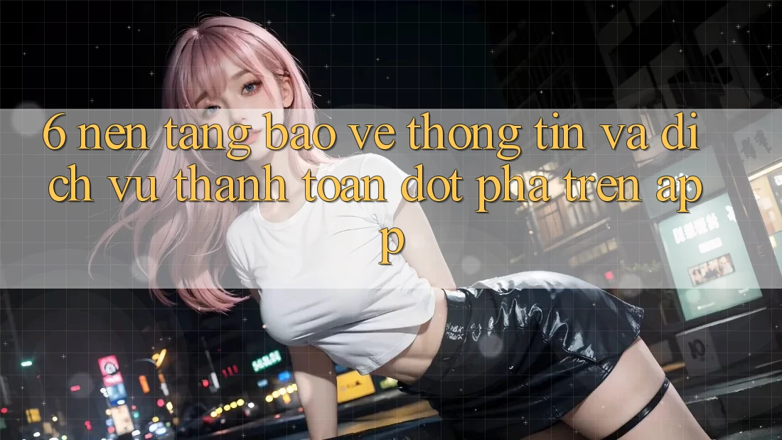 6. Nền tảng Bảo vệ thông tin Và Dịch Vụ Thanh Toán Đột Phá Trên App