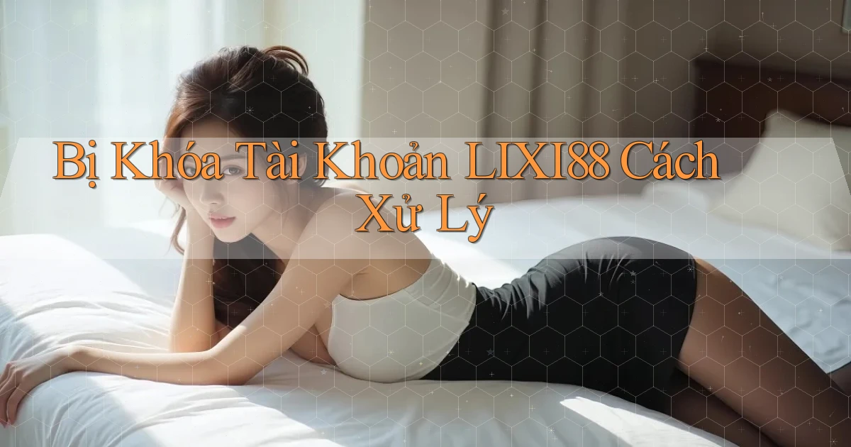 bị khóa tài khoản lixi88 cách xử lý