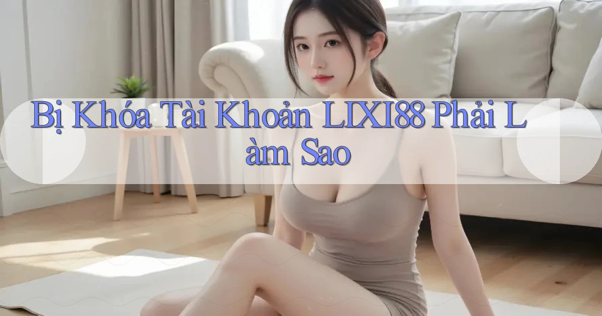 bị khóa tài khoản lixi88 phải làm sao