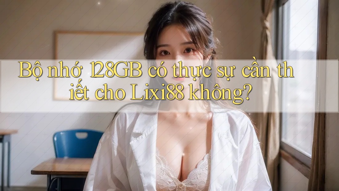 Bộ nhớ 128GB có thực sự cần thiết cho Lixi88 không?