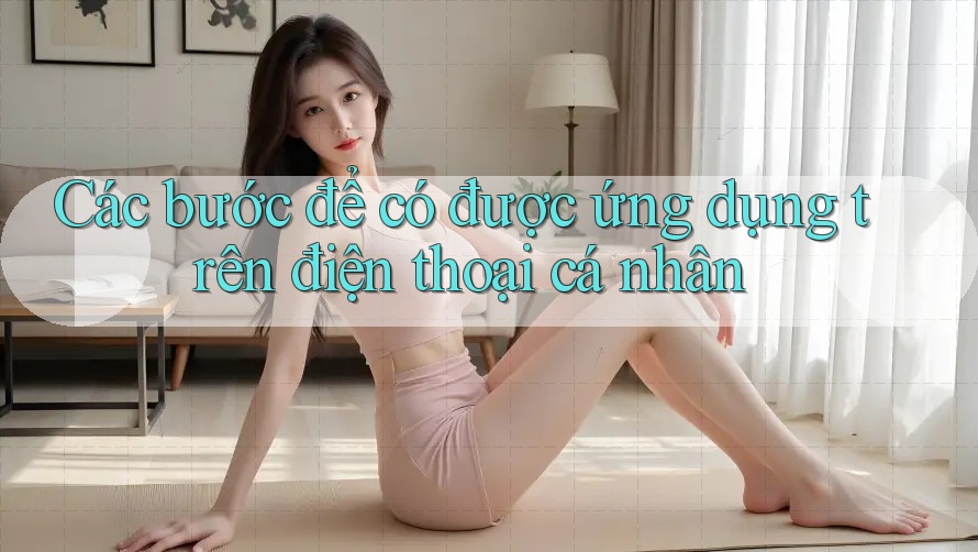 Các bước để có được ứng dụng trên điện thoại cá nhân