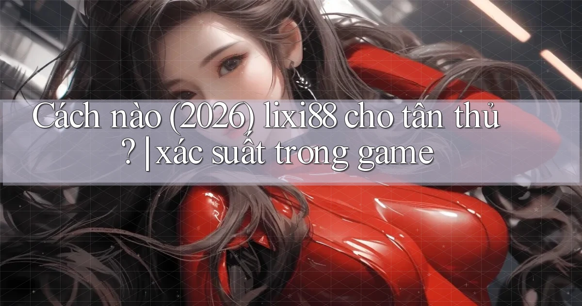 Cách nào (2026) lixi88 cho tân thủ xác suất trong game