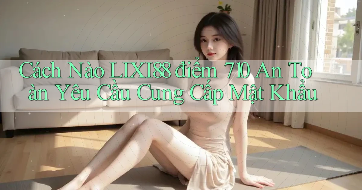 Cách nào lixi88 điểm 710 an toàn yêu cầu cung cấp mật khẩu