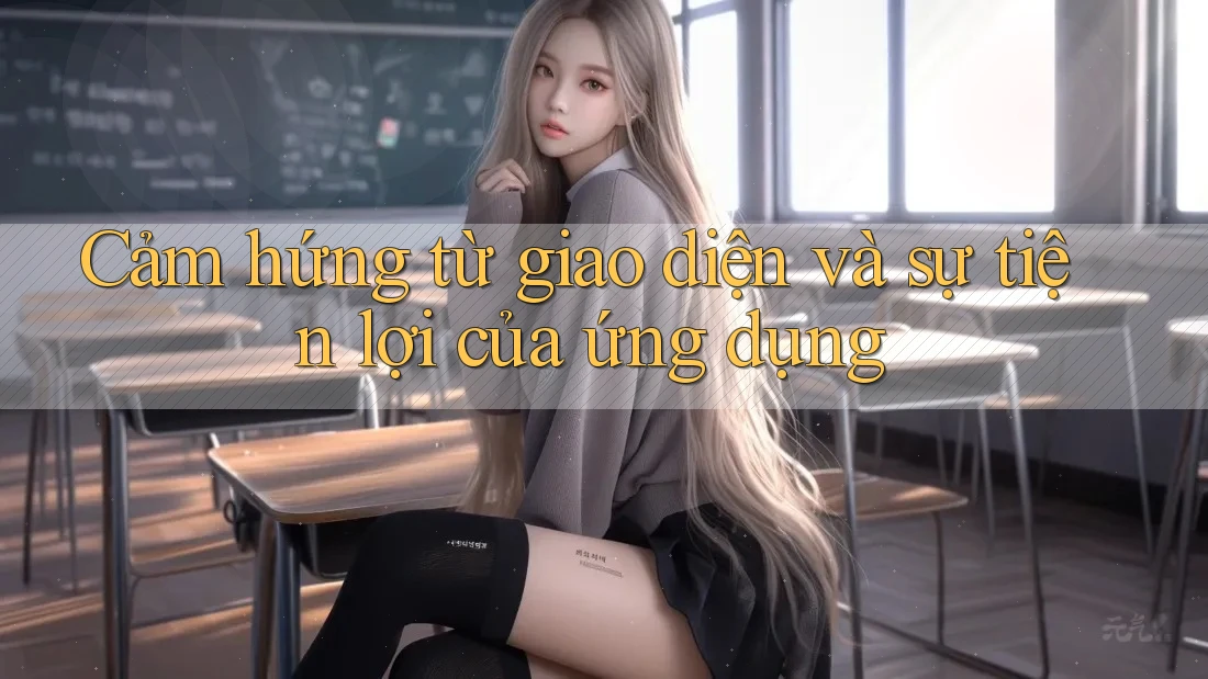 Cảm hứng từ giao diện và sự tiện lợi của ứng dụng