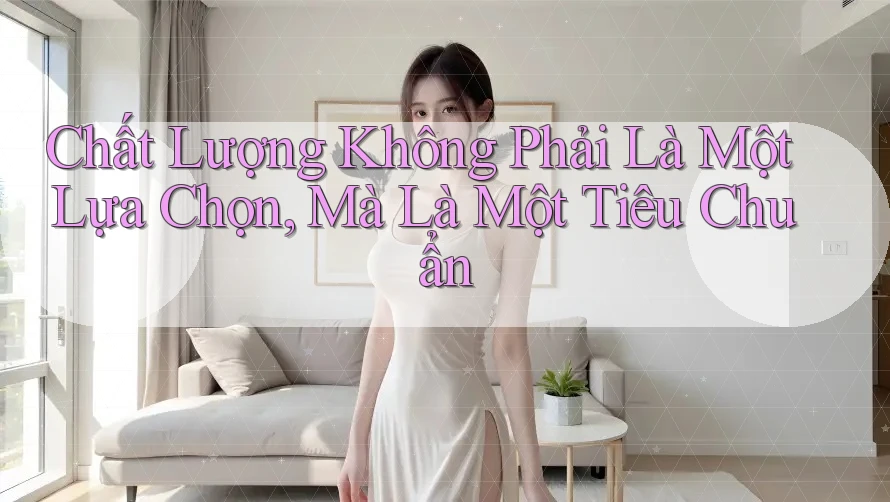Chất Lượng Không Phải Là Một Lựa Chọn, Mà Là Một Tiêu Chuẩn