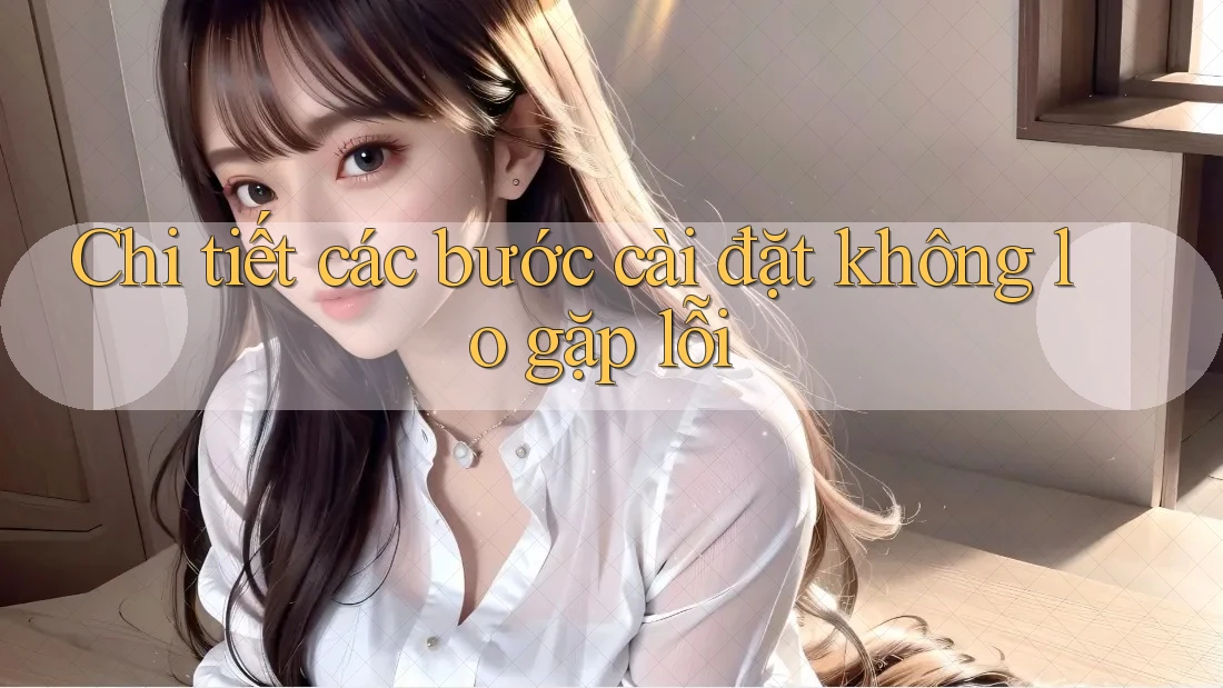 Chi tiết các bước cài đặt không lo gặp lỗi
