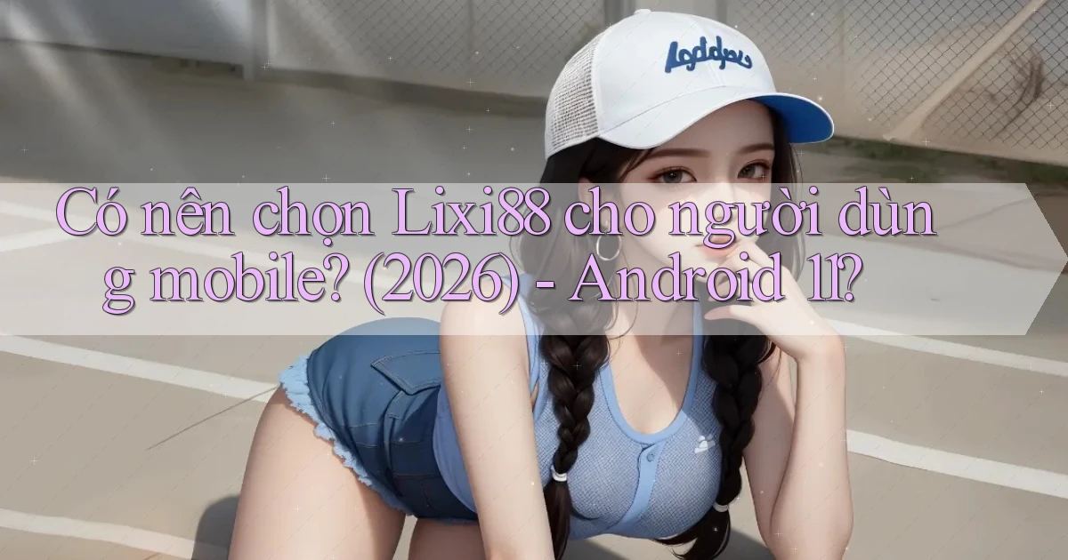Có nên chọn Lixi88 cho người dùng mobile (2026)   Android 11
