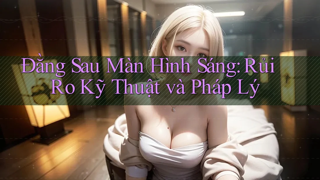 Đằng Sau Màn Hình Sáng: Rủi Ro Kỹ Thuật và Pháp Lý