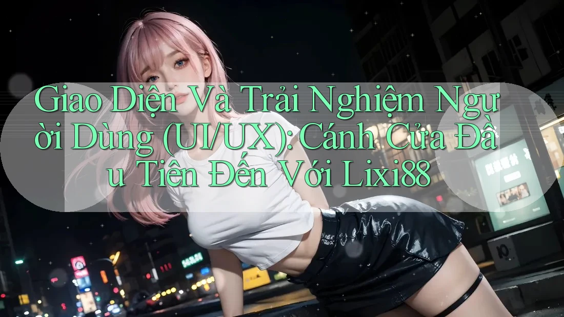 Giao Diện Và Trải Nghiệm Người Dùng (UI/UX): Cánh Cửa Đầu Tiên Đến Với Lixi88