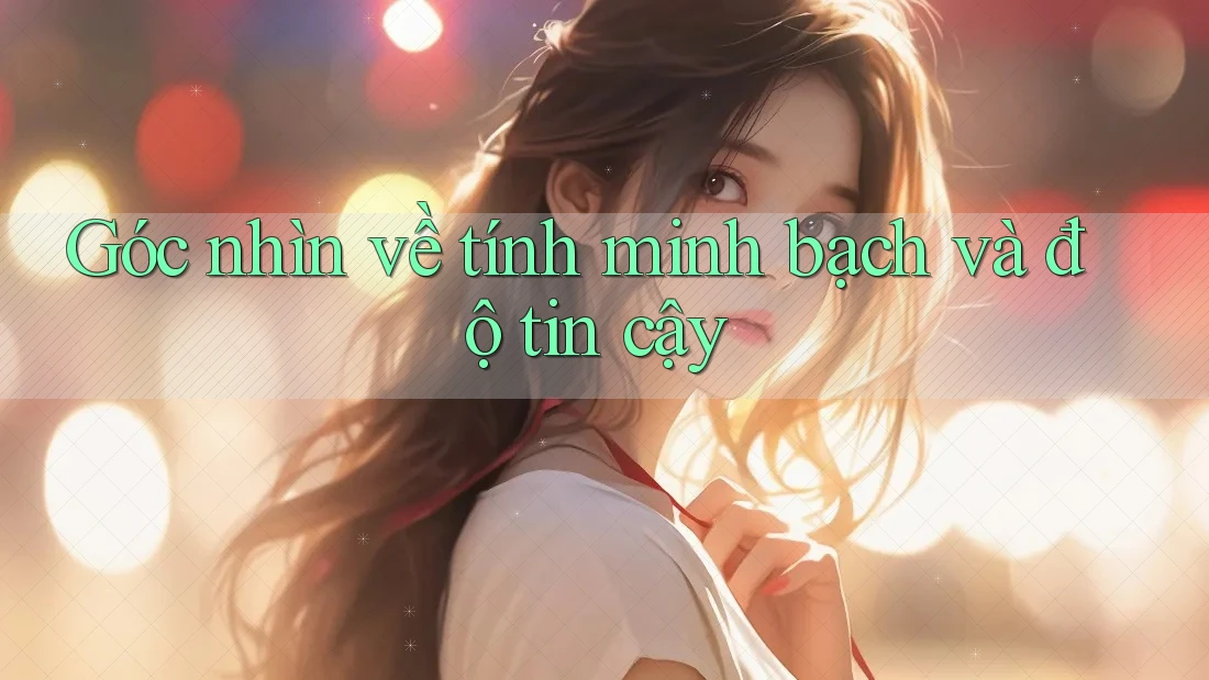 Góc nhìn về tính minh bạch và độ tin cậy
