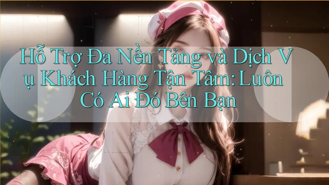 Hỗ Trợ Đa Nền Tảng và Dịch Vụ Khách Hàng Tận Tâm: Luôn Có Ai Đó Bên Bạn