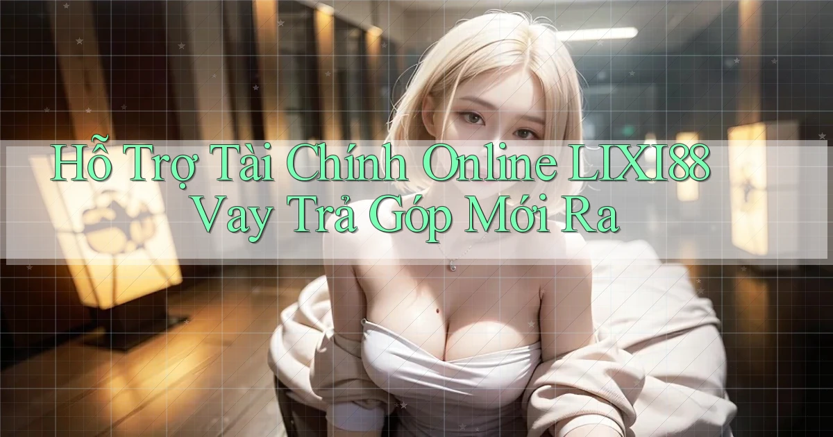 hỗ trợ tài chính online lixi88 vay trả góp mới ra