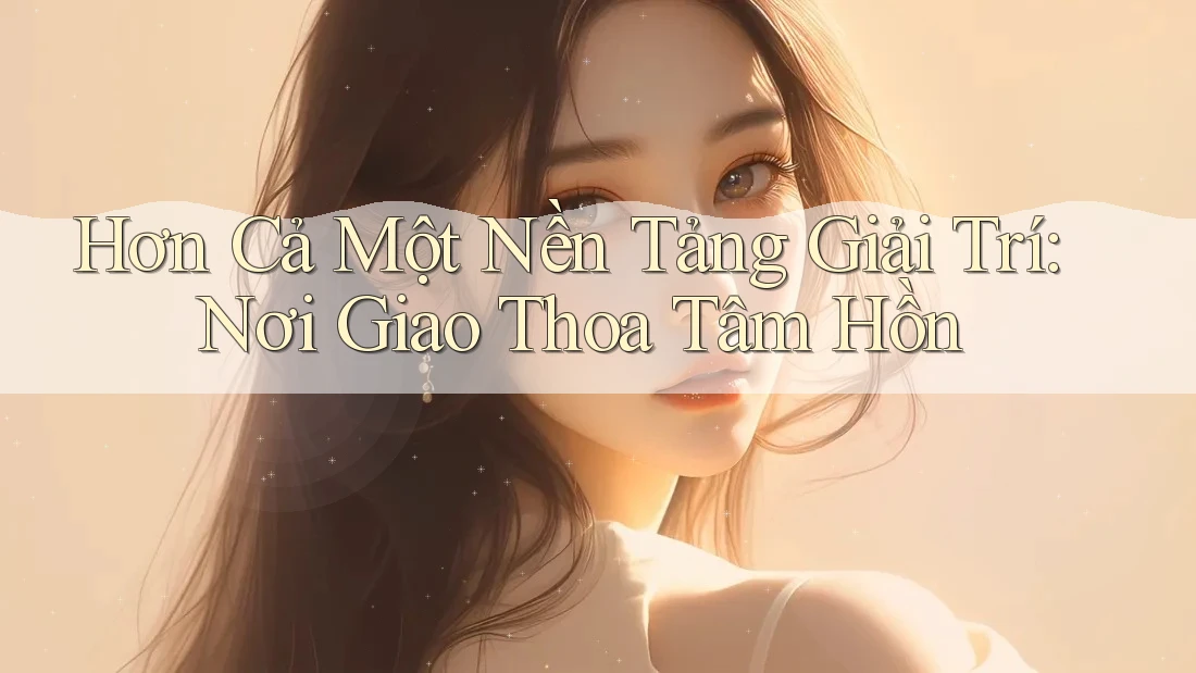 Hơn Cả Một Nền Tảng Giải Trí: Nơi Giao Thoa Tâm Hồn